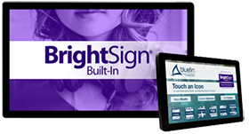 BrightSign内蔵タッチディスプレイ（在庫限りで販売終了）